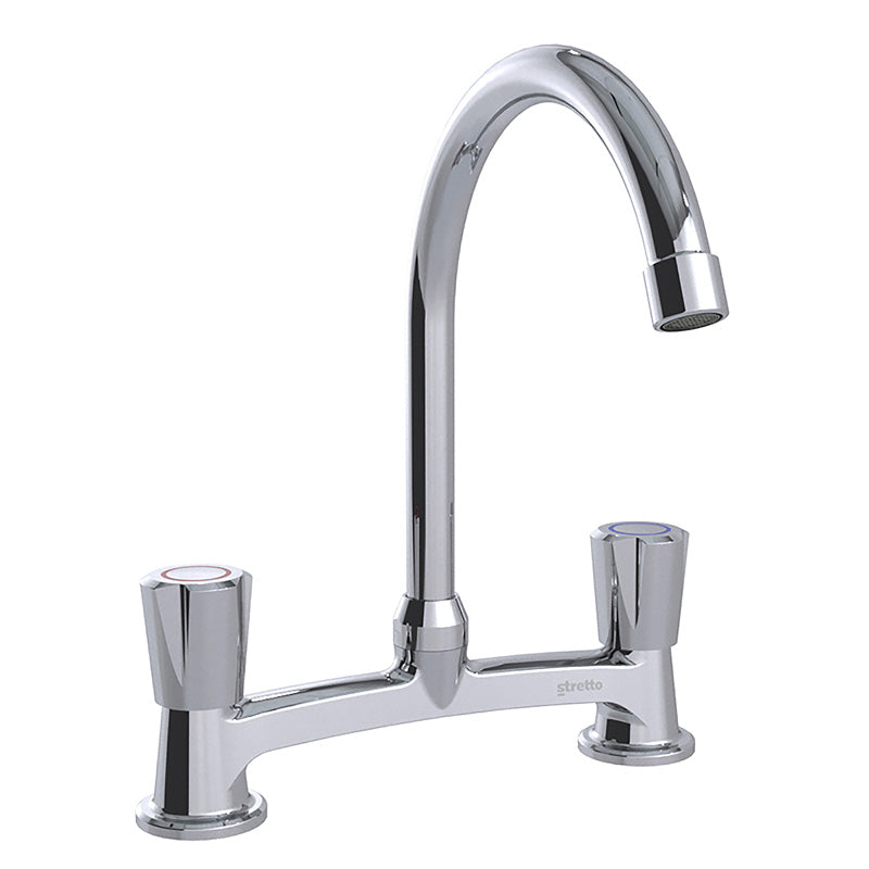 Combinación Lavaplatos 8" Maranello Cromo