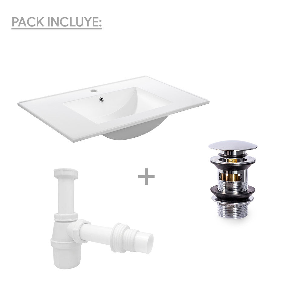 Mueble de Baño Completo Ermes Nogal