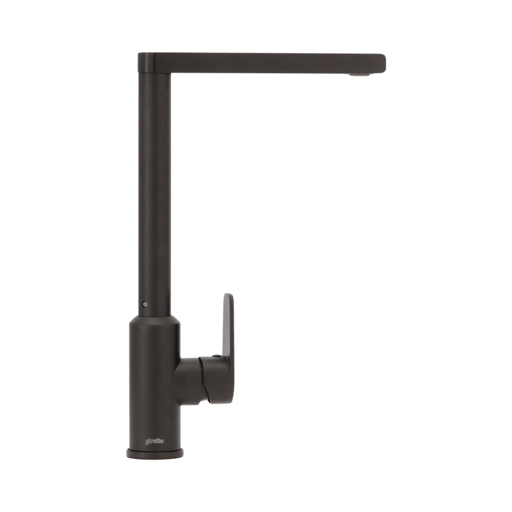 Monomando Lavaplatos Dritto Negro Mate