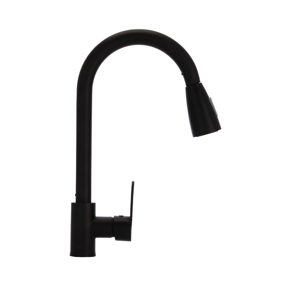 Monomando Lavaplatos Veletri Negro Mate