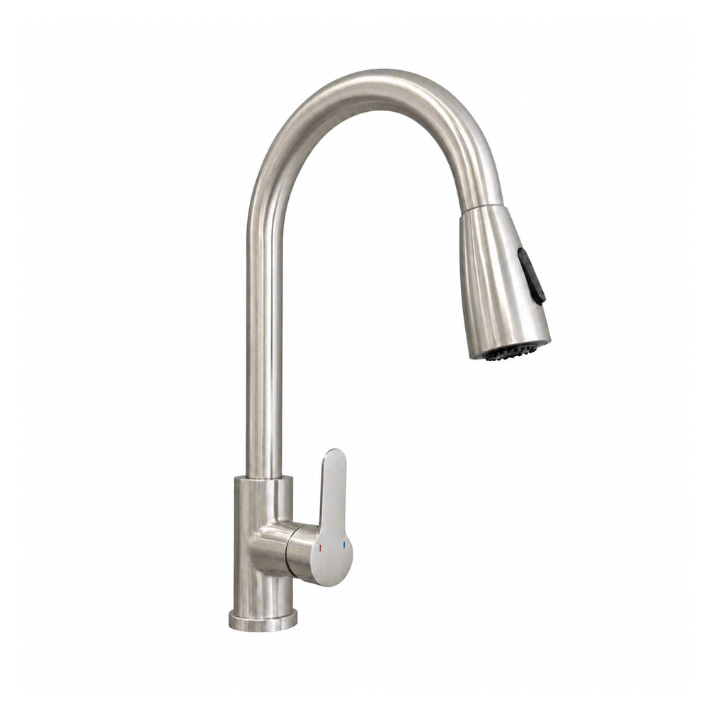 Monomando Lavaplatos Extraíble Veletri Inox Satinado