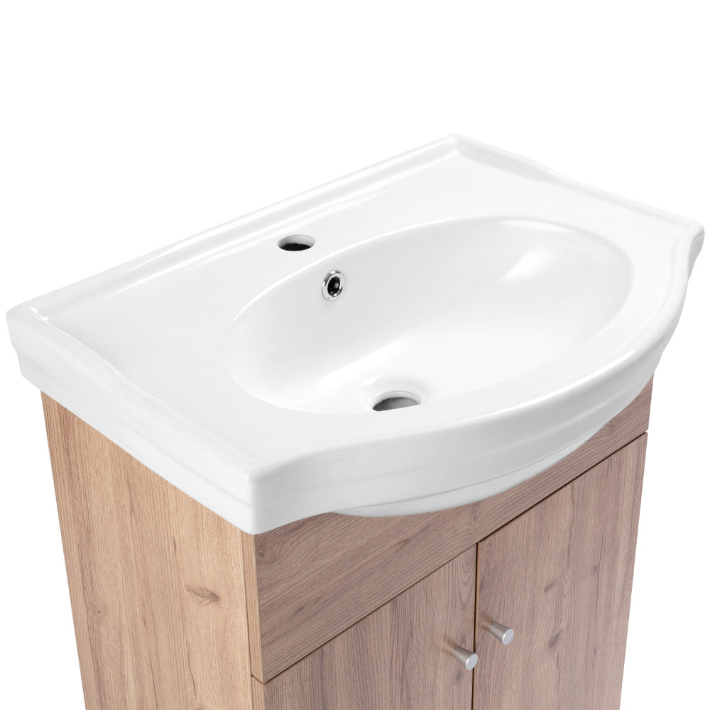 Mueble Vanitorio Completo Marie 60x43 Rústico