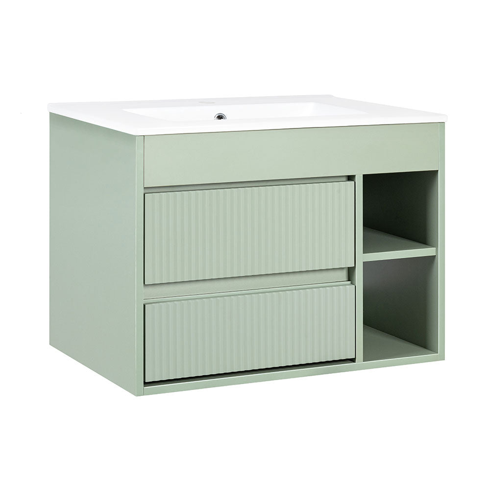 Mueble de Baño Completo Paris Sage Green Texturado
