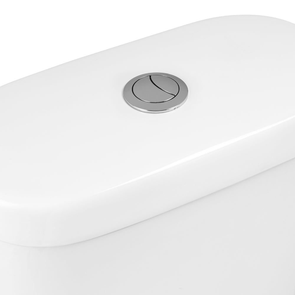 Sanitario Wc Two Piece Aura Plus - Descarga Piso 21 cm (Vertical)