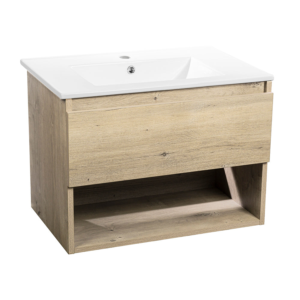 Mueble Vanitorio Completo 70 x 46 cm Belle Nogal