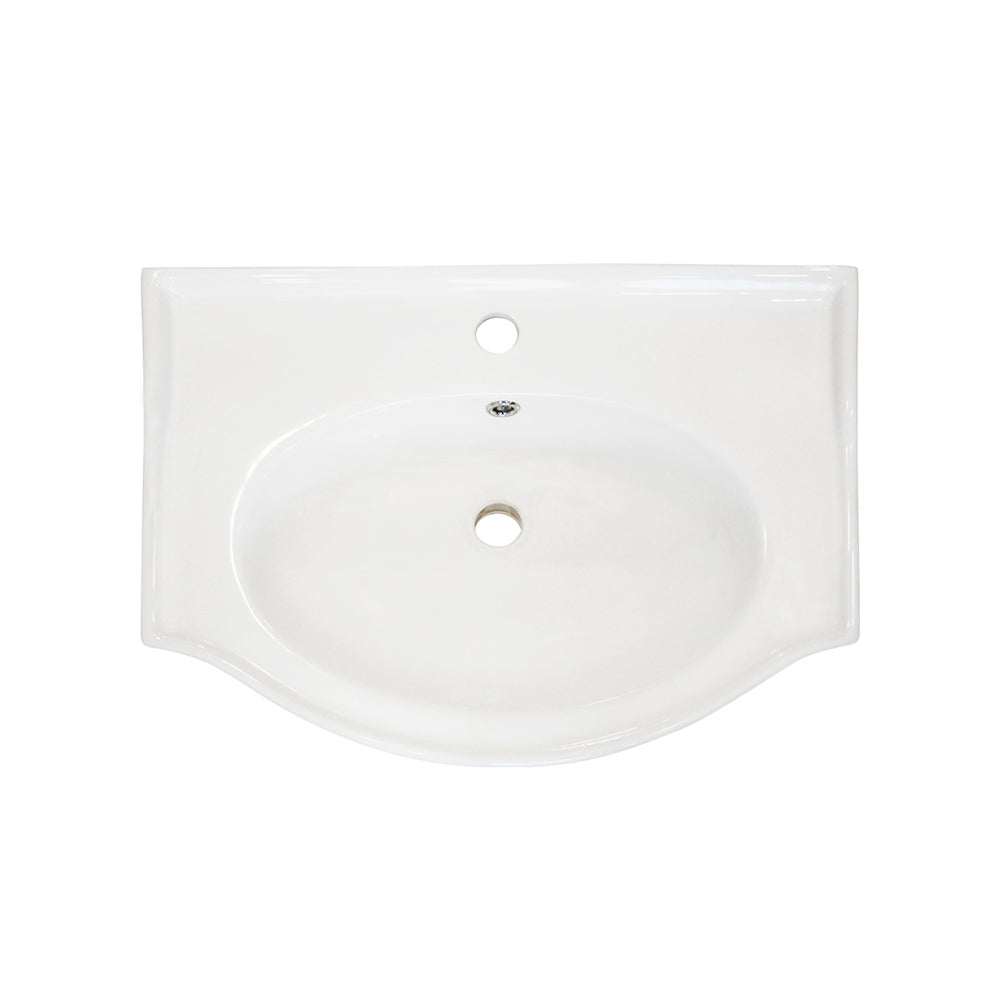 Cubierta Vanitorio Blanche 80x43x18