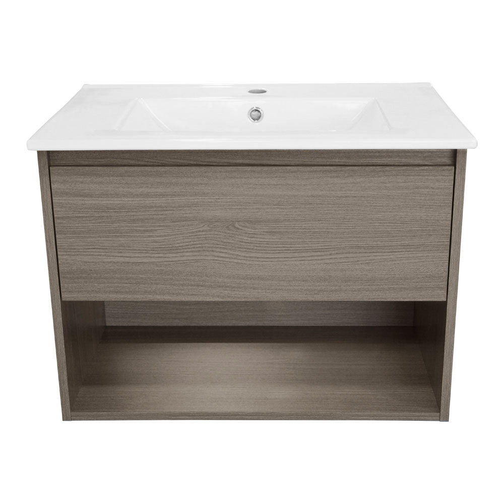 Mueble Vanitorio Zoé Ulmo + Cubierta 90x46x50 cm