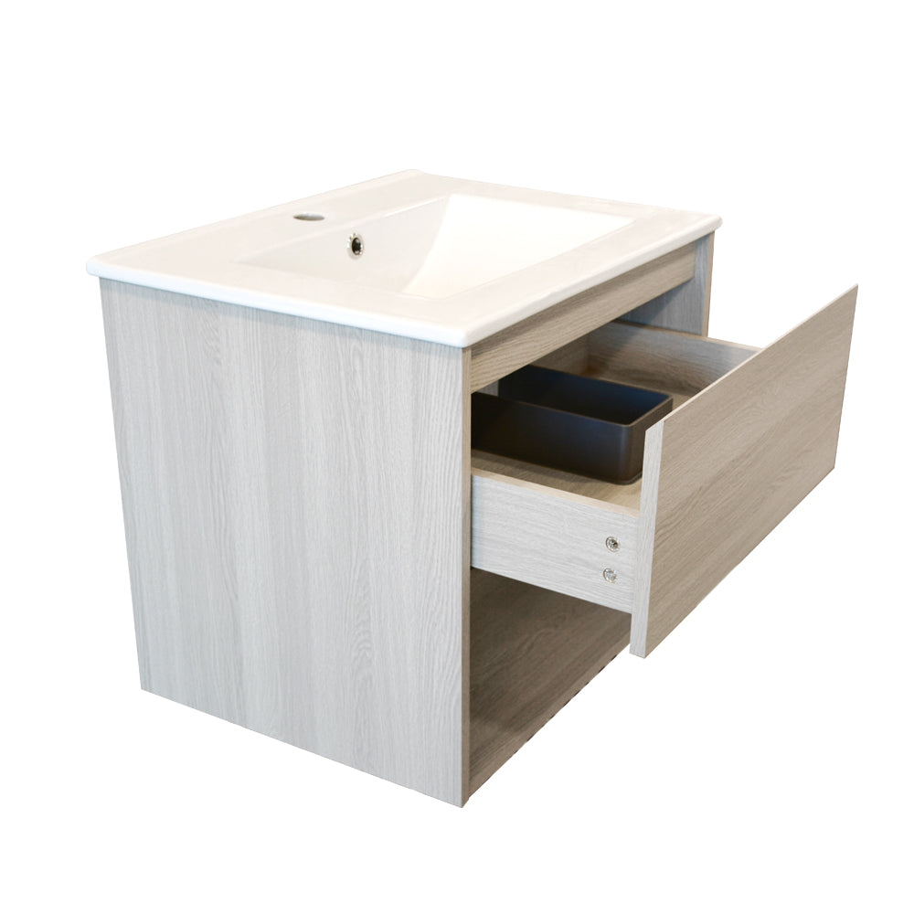 Mueble Vanitorio Zoé Albayalde + Cubierta 50x46x50 cm