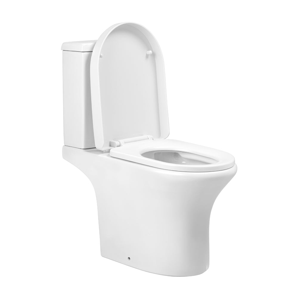 Sanitario Wc Two Piece New Atos 2 - Descarga a Muro 18 cm. (Horizontal)