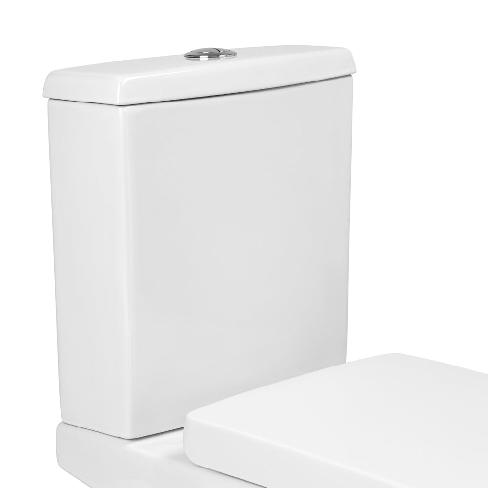 Sanitario Wc Two Piece New Atos 2 - Descarga a Piso 21 cm. (Vertical)