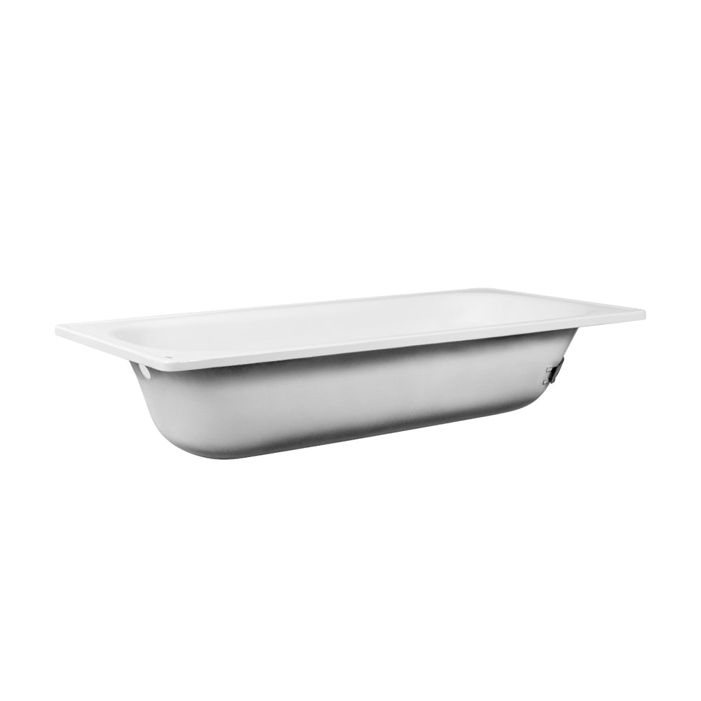 Tina Acero Antideslizante Atenas 130x70x24cm (1.3mm)