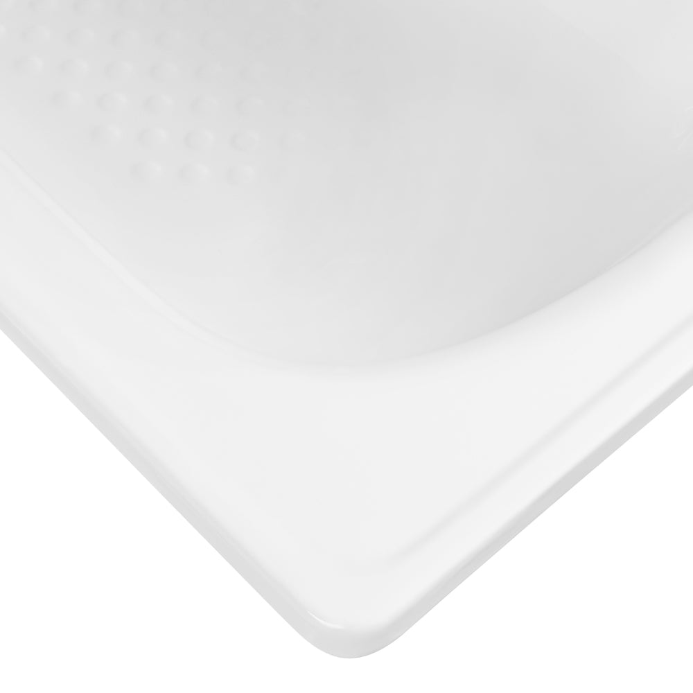 Tina Acero Antideslizante Atenas 130x70x24cm (1.3mm)