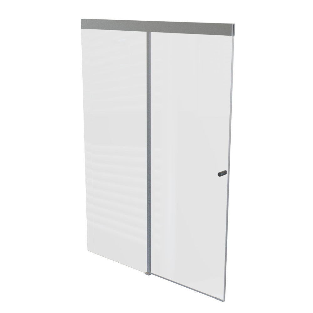Mampara Corredera Agori 150x185 cm Ajustable ±2 Cromado