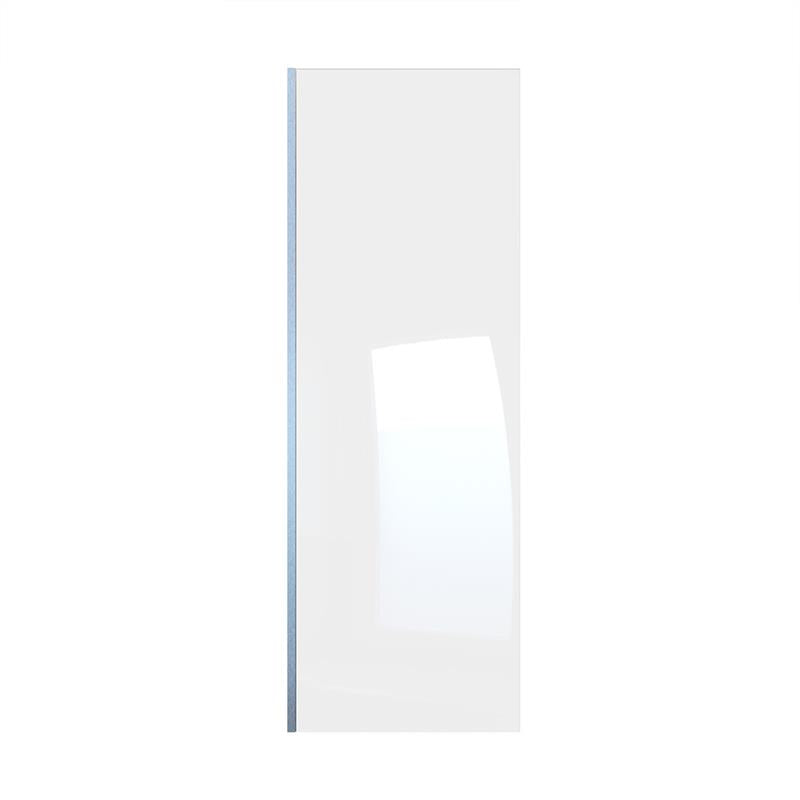Mampara Fija Altura 100x185 cm Ajustable ±1 cm Cromado