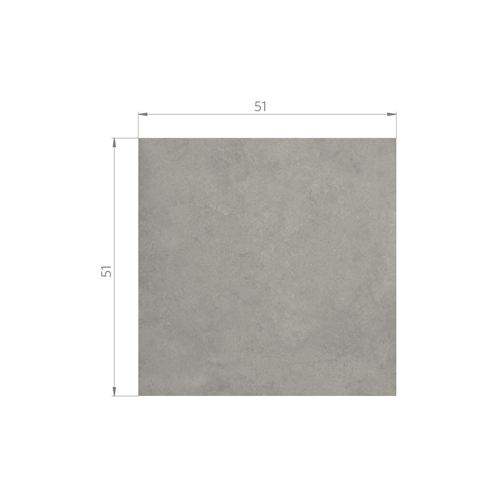 Cerámica Piso/Muro - California Gris Oscuro 5280 Mate 51x51