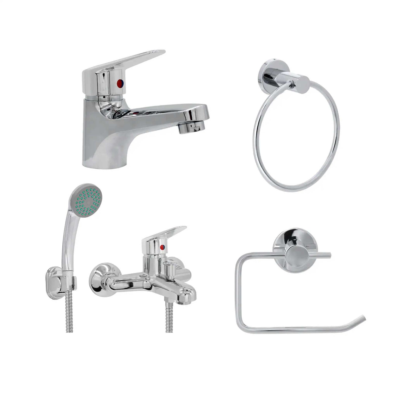 Pack Baño Curtis | Grifería + Accesorios