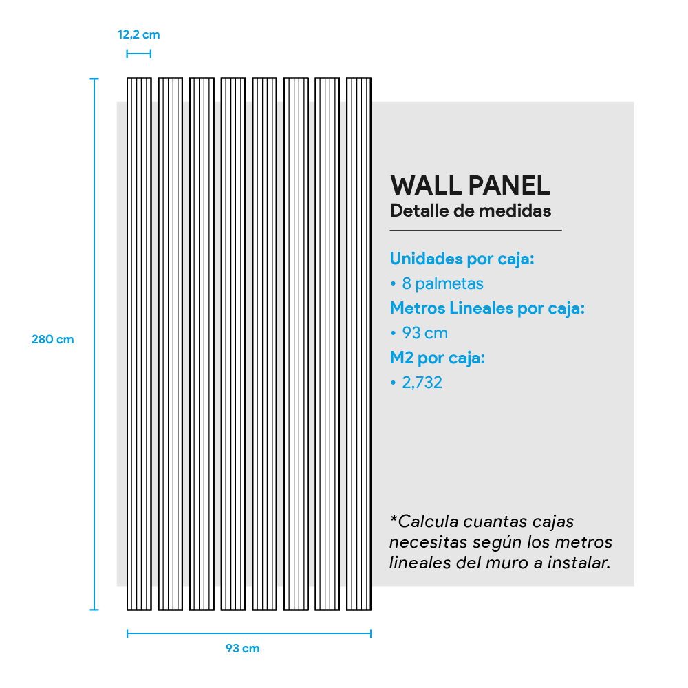 Wall Panel Beige 280x12.2x1.2 cm