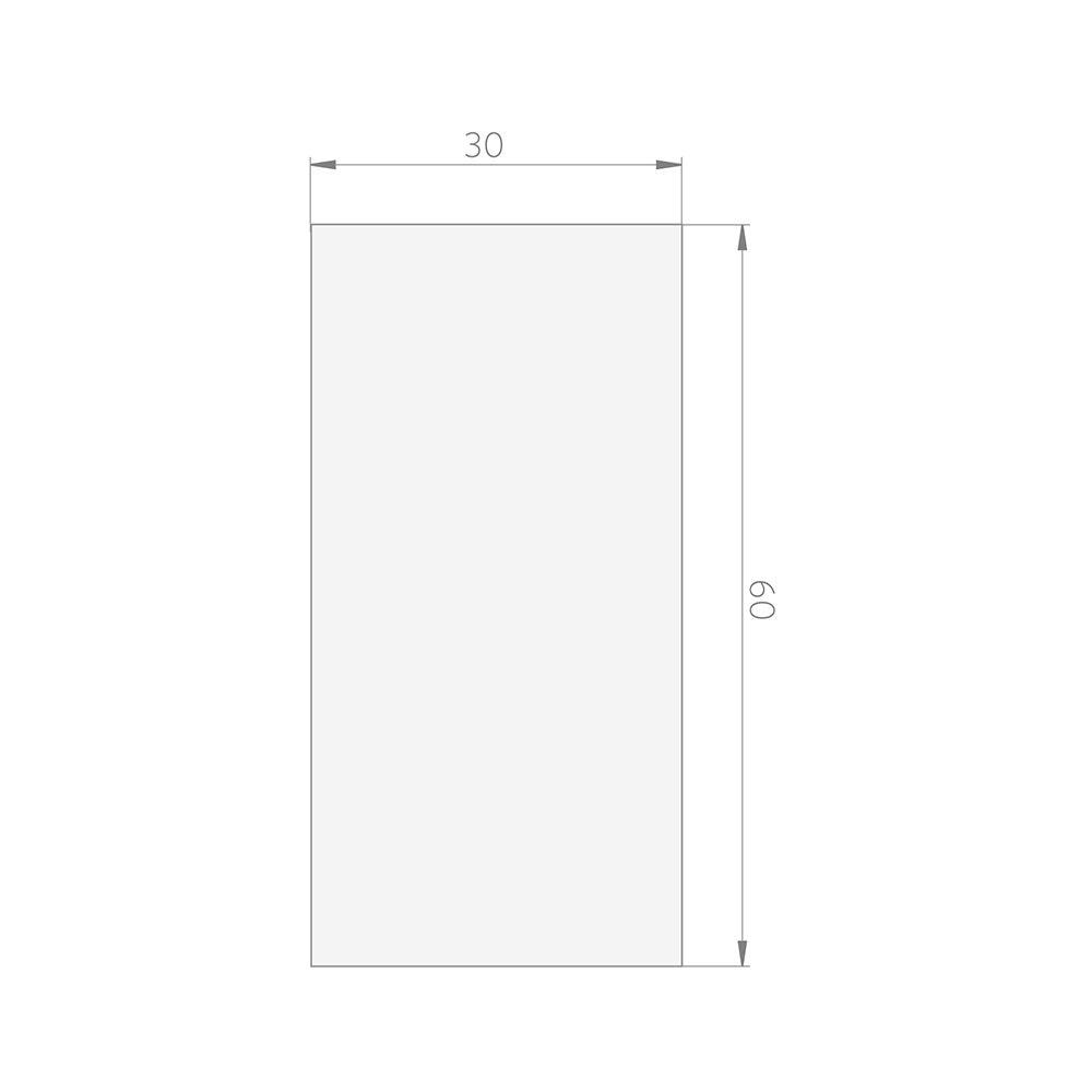 Cerámica Muro - Snow Mate Blanco 30x60 Rectificado