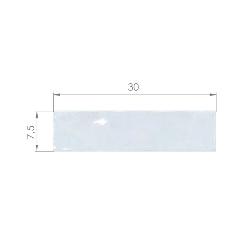 Cerámica Muro - Soho Blanco Brillo 7,5x30