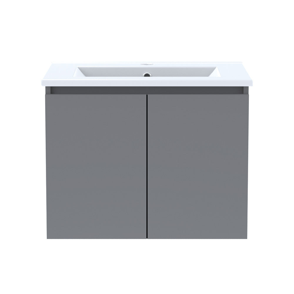 Pack Baño Toledo Cinza | Mueble + Sanitario