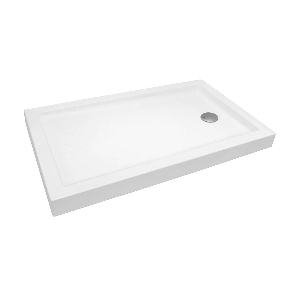 Receptáculo De Ducha Acrílico Con Desagüe 70x14 cm