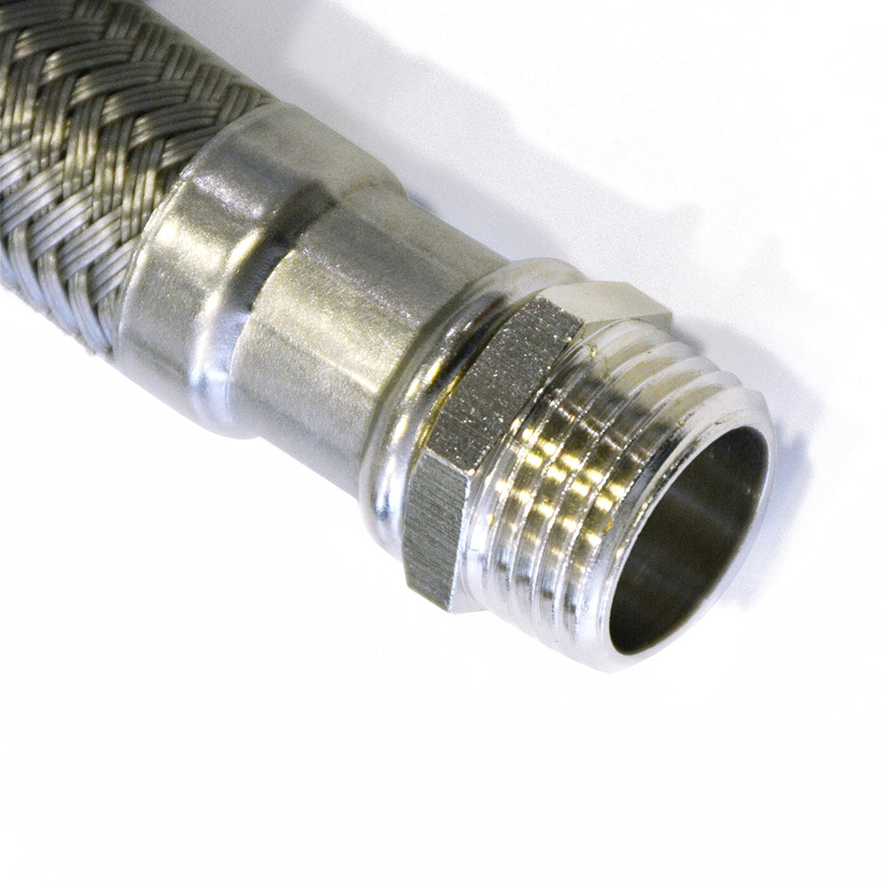 Flexible para Agua Calefon Hi-He 1/2" 20cm.