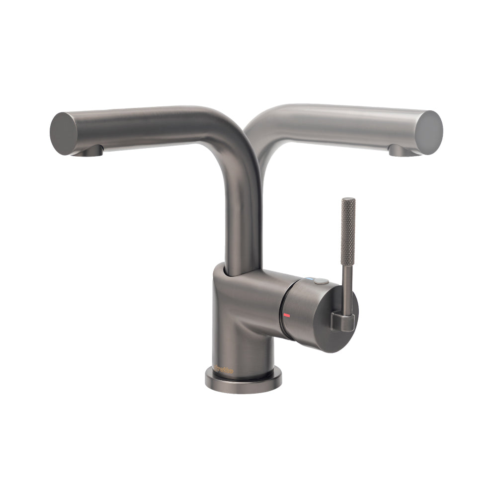 Monomando Lavamanos Amalfi Grafito Austral