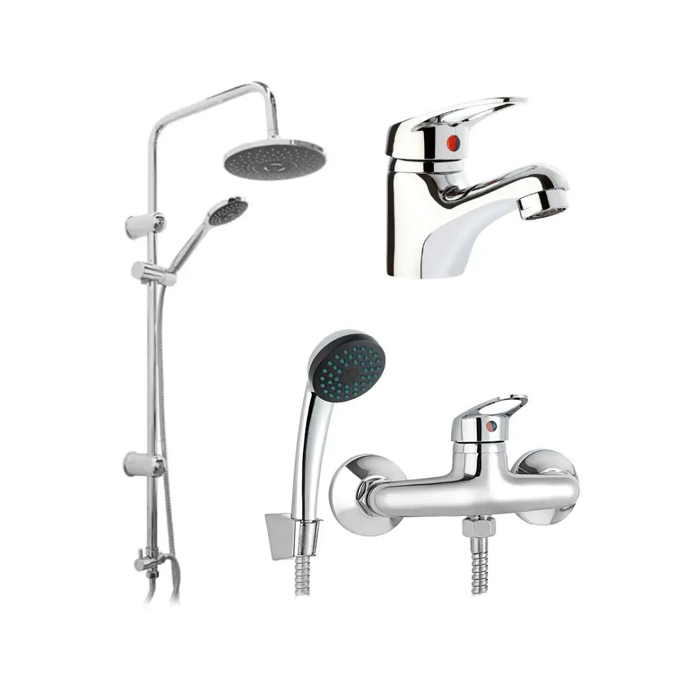 Pack Baño Casablanca | Griferías + Columna Ducha
