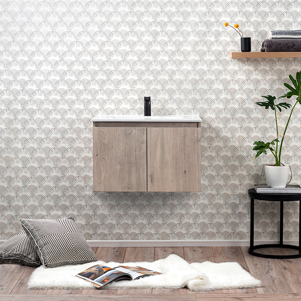 Mueble Vanitorio Ermes Lenga + Cubierta 70x46x50 cm