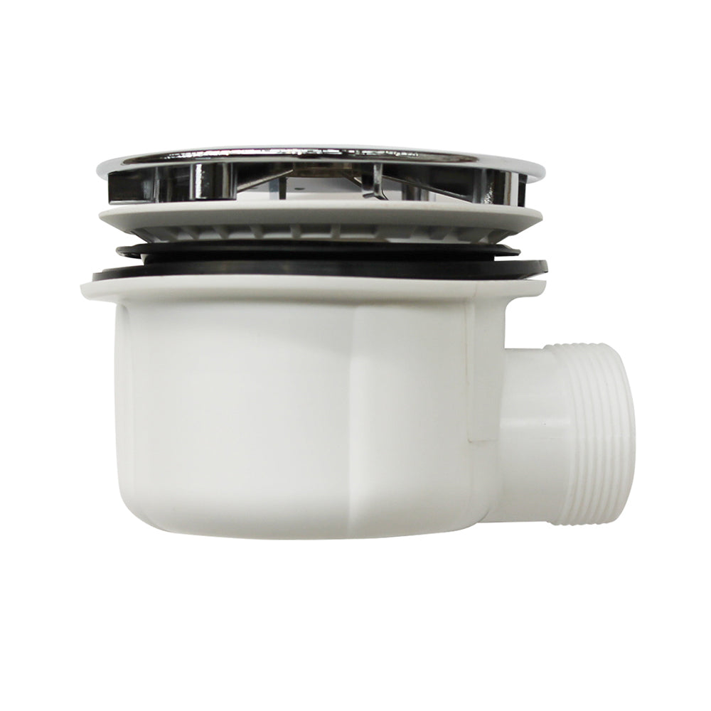 Desagüe Receptáculo Acrílico Circular con Sifón New