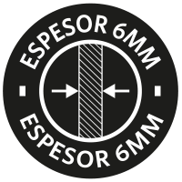 Espesor 6mm