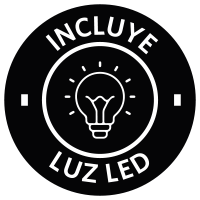 Incluye Luz Led