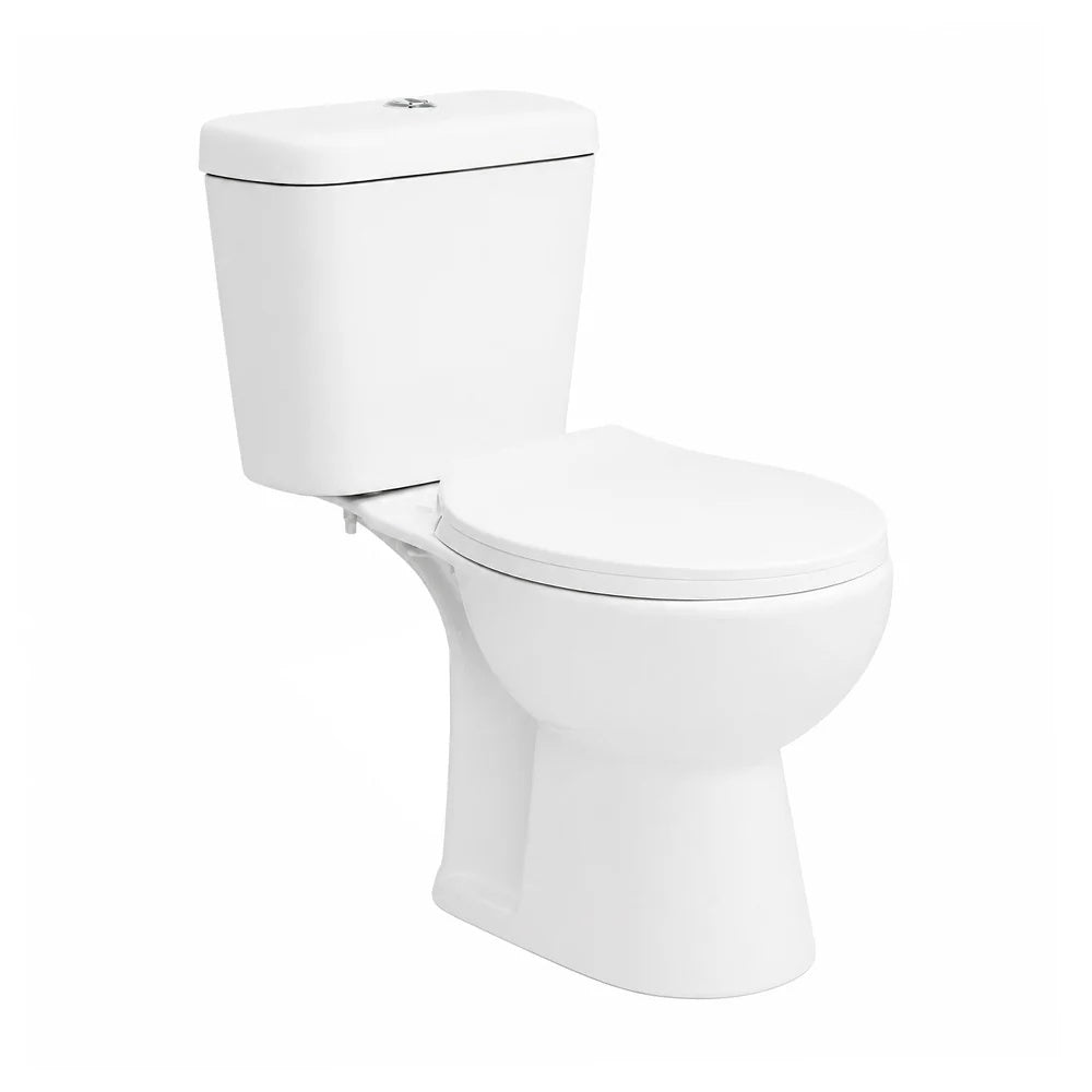 Sanitario Wc Descarga Piso 21 cm Two Piece Aura